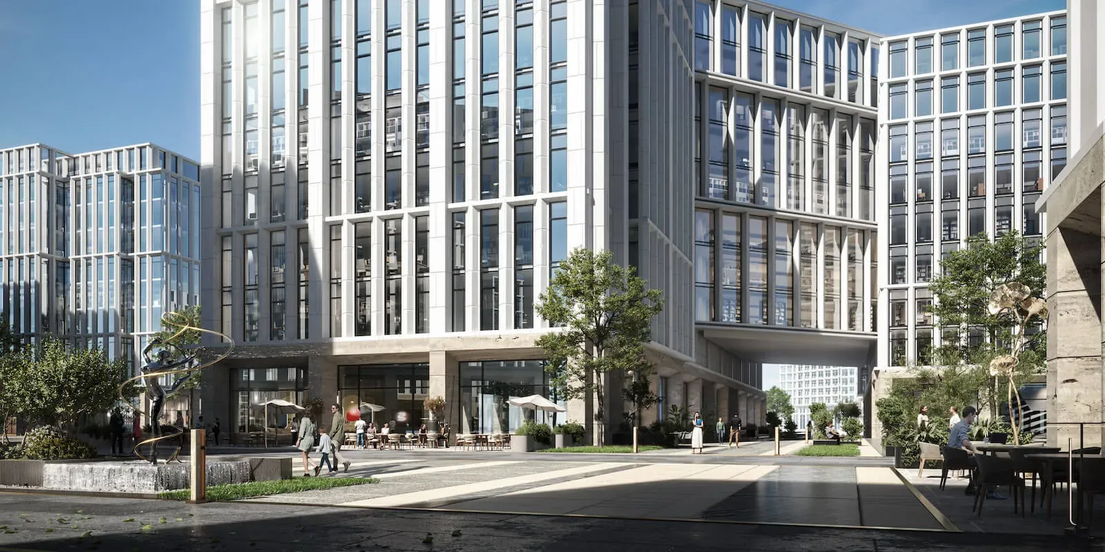 EVER WEST glazed architectural façades and entrance